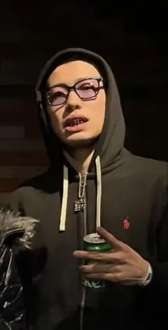 Polo Ralph パーカー 黒 正規品 yabashi着用