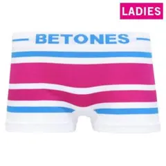 【BETONES】レディース AKER 青桃 ボクサーパンツ エジプト 神話 絵