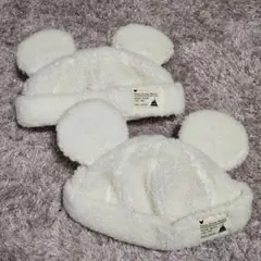 【特別価格】ディズニー　ファンキャップ　ミッキー耳帽子　５８cm　２点セット