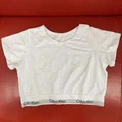 Calvin Klein 白　Mサイズ　ブラレット　半袖Tシャツ