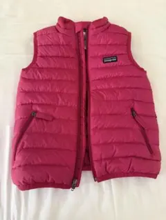 Patagonia ダウンベスト ピンク 4T ダウン　ベスト