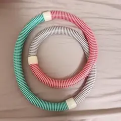 スプリング式 エクササイズリング 2個セット