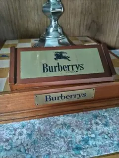 非売品　Burberrys of London バーバリー装飾台　ディスプレイのサムネイル