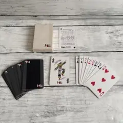 JALトランプ54枚 JAL ANAトランプセットJAL トランプ イラスト中国語訳付9×6 各54