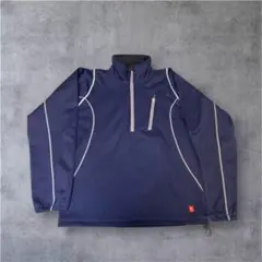 【美品】X-united ハーフジップ トレーナー ドローコード