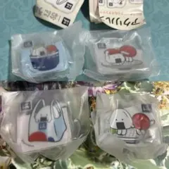 はま寿司　おにうめ アクリルスタンドクリップ 4点セット