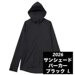 レディースクールUV遮熱サンシェードパーカー ブラックL ワークマン☆9のサムネイル