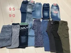 ユニクロ他　90サイズ　95サイズ　 長ズボン　レギンス　半ズボンセット