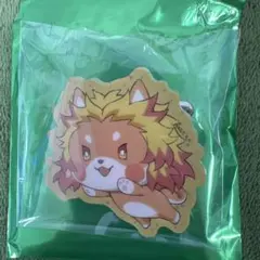 鬼滅の刃　バレンタイン2026 アニマルクッキーバッチ　煉獄杏寿郎