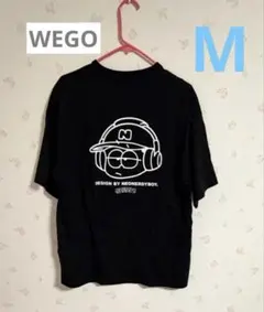 WEGO半袖Tシャツ(ブラック)