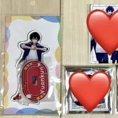 ☆ゆあんくん　からぴちファンミーティング　銀テープ　缶バッジ　アクスタ　フラッグ カラフルピーチ からぴち ファンミ フラッグ アクスタ 缶バッジ ゆあん