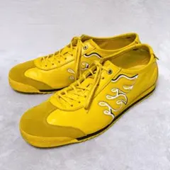 希少　オニツカタイガー　メキシコ66SD　イエロー　27.5cm　レザー　美品