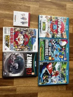 Wii、WiiUまとめ売り　　　　　　　　　　　　（おまけ付き)