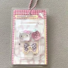 ボンボンドロップシール　ハローキティ　正規品　ミニチュア　キーホルダー6