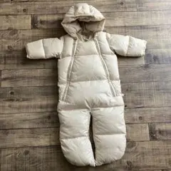 GAP ベージュ フード付きアウター 70