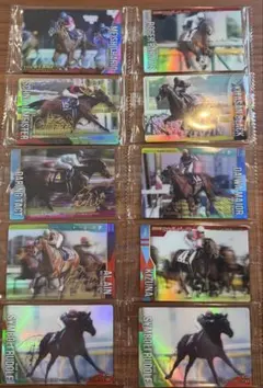 競馬 トレーディングカード 10枚セット