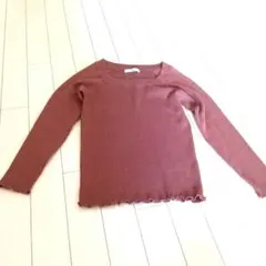 ⭐️早い者勝ち 500円★ナイスクラップの茶色ニット