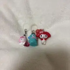 めじるしアクセサリー　マイメロ　ハンギョドン　サンリオ