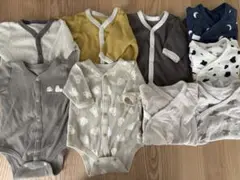 60サイズ　ロンパース　コンビ肌着