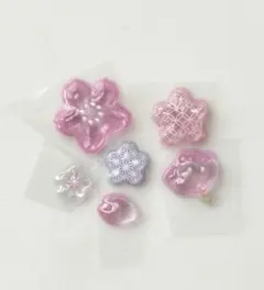 正規品　クーリア　ボンボンドロップシール　和柄　桜／紋様