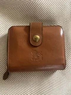 IL BISONTE ブラウン 二つ折り財布