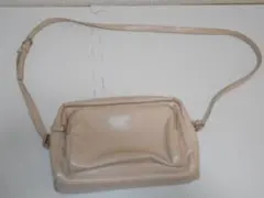 LOWRYS FARM ショルダーバッグ ベージュ ショルダー紐 調節可能