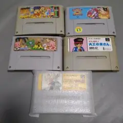 スーパーファミコンソフト5本セット