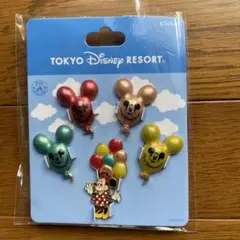 ディズニーリゾート ミニーマウス＆バルーンピンバッジセット