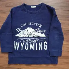 GU ネイビー トレーナー