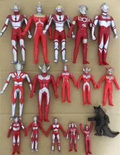 ウルトラマン　当時物　レトロ　フィギュア　20体セット ウルトラマン 当時物 レトロ フィギュア 20体セット