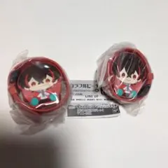 カラフルピーチ　カプセルマスコットウォッチ2　ゆあんくん２点セット