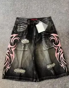 JADED LONDON チェックパンツ 新作【英国発】Jaded London☆チェックバギーショートパンツ