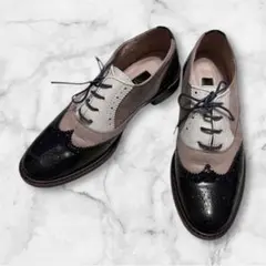 DIANAダイアナオックスフォードシューズ　革靴パンプスローファー22cm