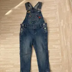 babyGap 刺繍デニムオーバーオール 90