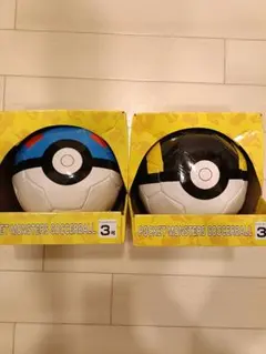【2球セット】ポケモン サッカーボール 3号球 スーパーボール ハイパーボールのサムネイル