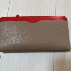 LOEWE ロエベ 長財布 バイカラー レザーのサムネイル