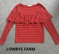 美品　LOWRYS FARM ボーダートップス