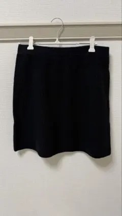 UNIQLO ネイビー ニットミニスカート Lサイズ