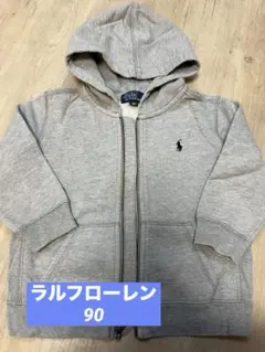 Polo by Ralph Lauren フード付きトレーナー 90 グレー
