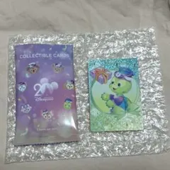 香港ディズニー　20周年　ダッフィーフレンズ　コレクタブルカード　オルメル 1枚