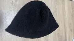 黒いバケットハット サイズ57.5cm