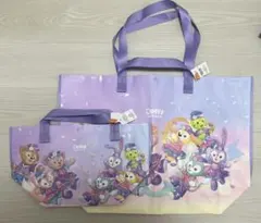 香港ディズニー　ダッフィー&フレンズ ショッピングバッグ S L タグ付きのサムネイル