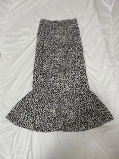 GRL レオパードマーメイドスカート