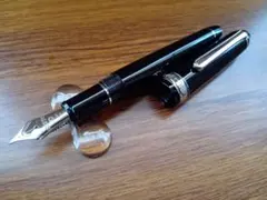 極美品・希少SEニブ】パイロット エラボー 万年筆 14K 軟極細字 洗浄済