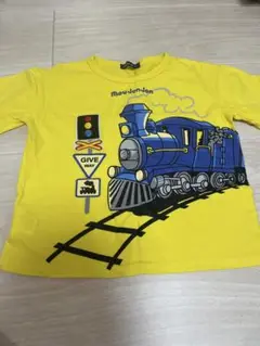 Moujonjon 電車デザイン Tシャツ　汽車　120