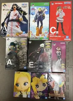 ジャンプ　ジャンププラス系　フィギュア　まとめ売り　ヒロアカ　鬼滅の刃　遊戯王③