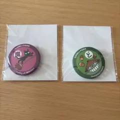 ジブリパーク 缶バッジ 魔女の谷 どんどこ森 2点セット