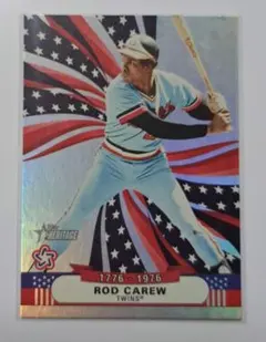 topps Heritage インサート リフラクター rod carew