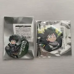 僕のヒーローアカデミア ヒーロープラザ 缶バッジ 緑谷 セット