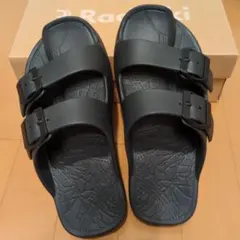【完売品】Racbaki ラクバキ イージーサンダル ラップ ブラックのサムネイル